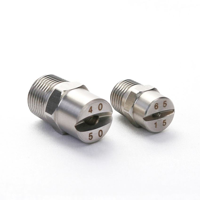 Stainless Steel Vee jet Flat Fan Spray Nozzles