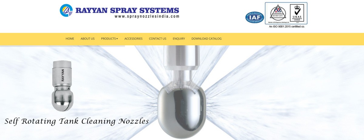 Spray Nozzle Manufacturers In India: Rayyan Spray Systems