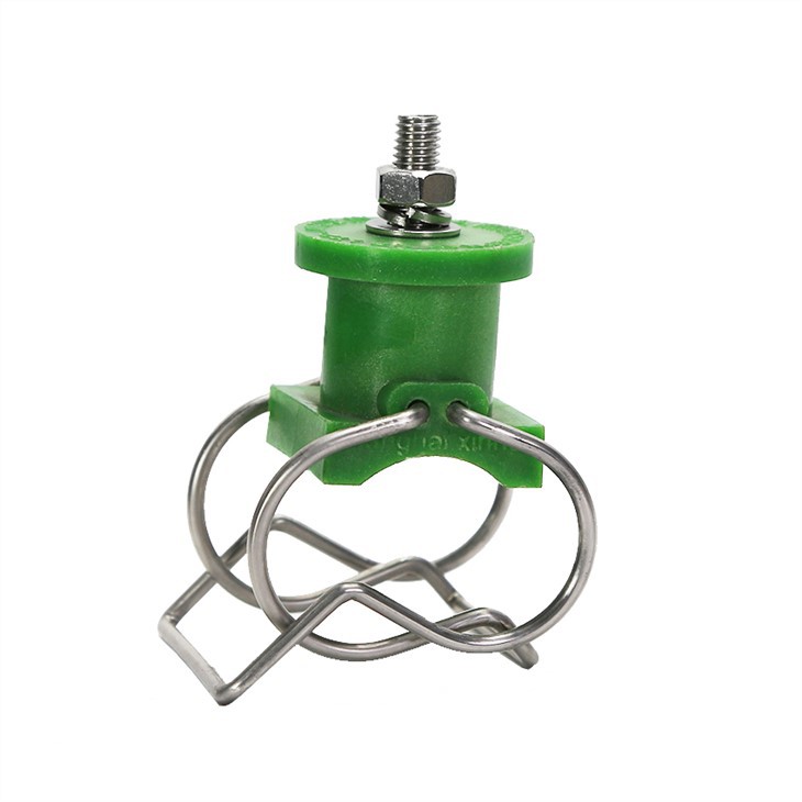 Plastic Pipe Mounting Clamp Adapter Fittings