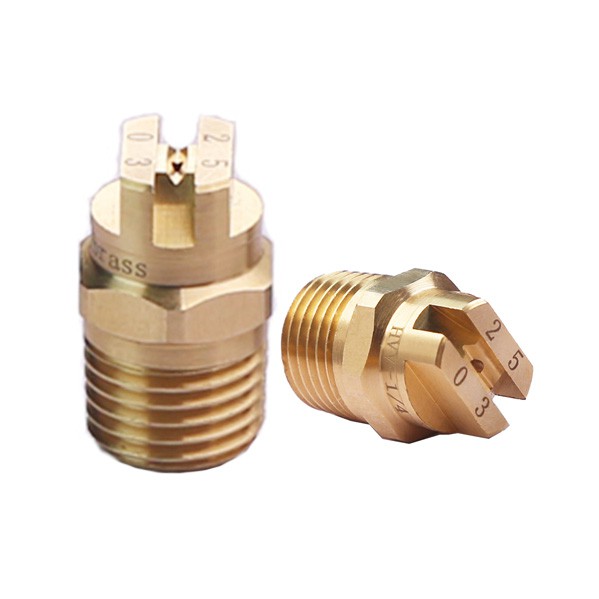 Brass Wash jet Flat Fan Spray Nozzles