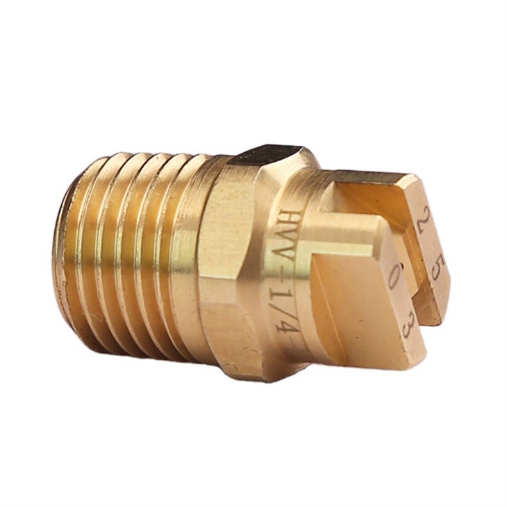 Brass Wash jet Flat Fan Spray Nozzles