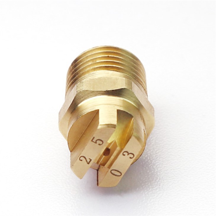 Brass Wash jet Flat Fan Spray Nozzles